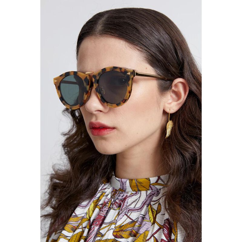 Karen Walker Harvest Crazy Tort Sunglasses image number 2